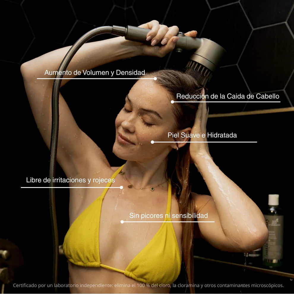 PowerJet Filter  + FILTRO extra + Cepillo - Más que presión, agua que cuida